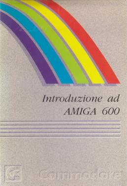 Amiga 600 manuali utente 